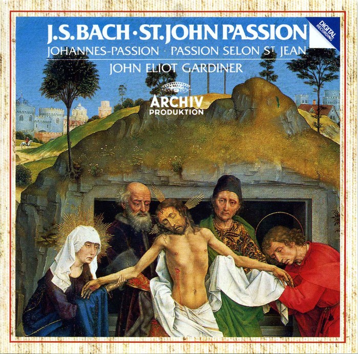 bach st john passion - zerfliesse mein herze