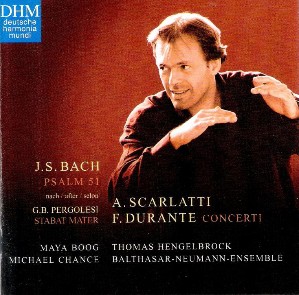 Bach: Psalm 51 (after Pergolesi's Stabat Mater) / Scarlatti & Durante: Concerti