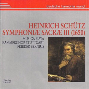 Schütz: Symphoniae Sacrae III