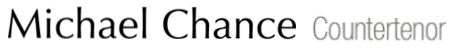 Michael Chance Countertenor
